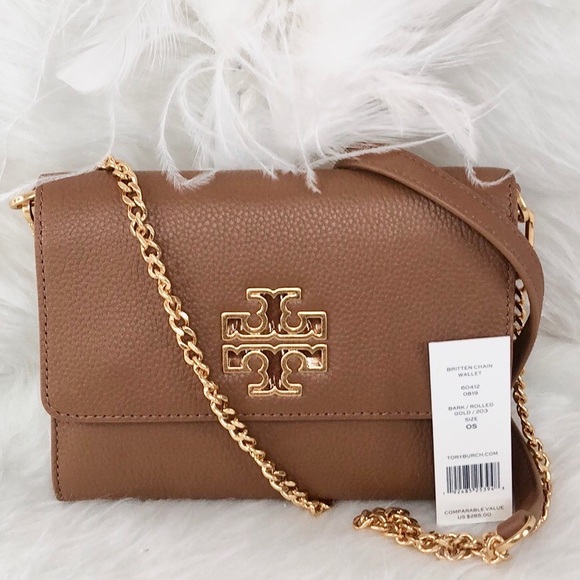 Tory Burch Handbags - 👜New Tory Burch 👜Bark Rolled Gold Britten Chain